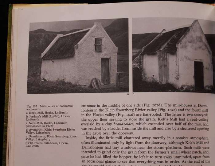 WATER-MILLS WINDMILLS AND HORSE-MILLS OF SOUTH AFRICA - JAMES WALTON (1974) - INSCRIBED BY AUTHOR