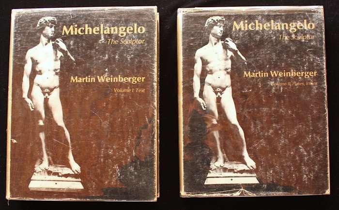 MICHELANGELO THE SCULPTOR - M. WEINBERGER - 2 VOLS. IN SLIPCASE