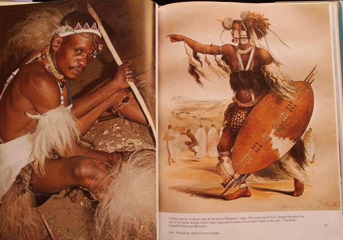 SONS OF ZULU - AUBREY ELLIOTT (1978) - SIGNED & INSCRIBED BY AUTHOR