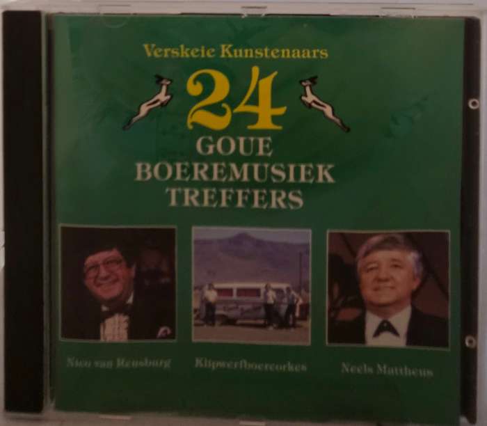 Verskeie Kunstenaars 24 Goue Boeremusiek Treffers  (3855)
