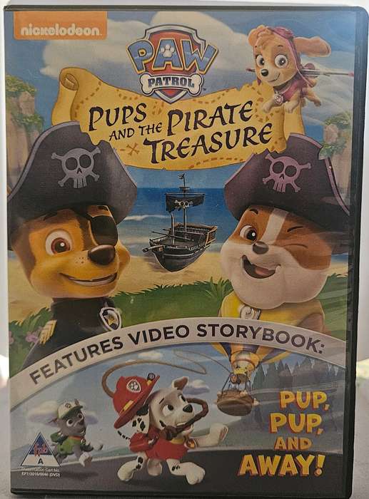 Pups and the Pirate Treasure  DVD (195)