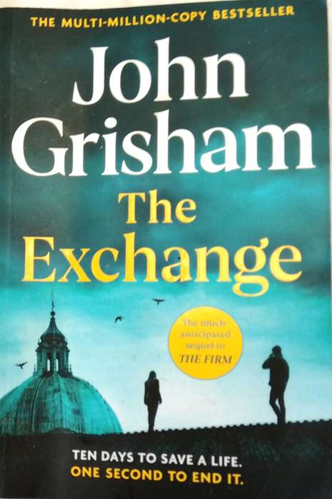 JOHN GRISHAM - THE EXCHANGE - 2023 LARGE SIZE FORMAT PAPERBACK