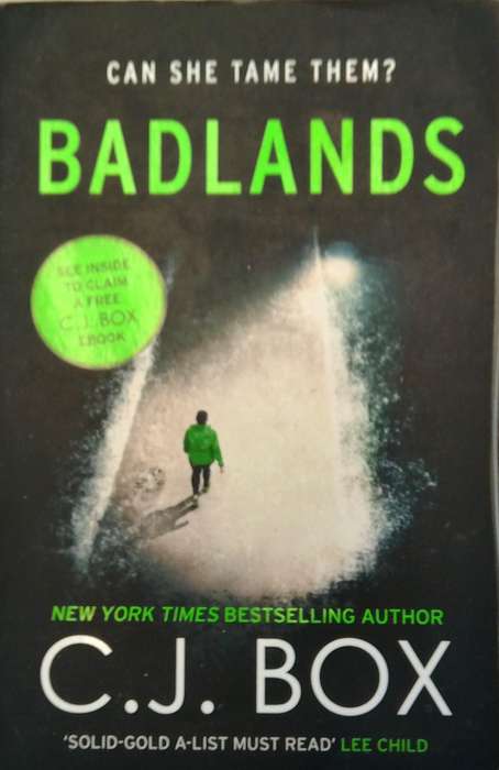 C.J. BOX - BADLANDS - 2015 -SMALL PAPERBACK