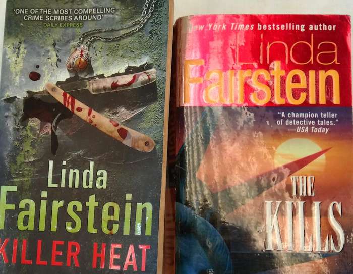 LINDA FAIRSTEIN - 2 TITLES: KILLER HEAT (2008) & THE KILLS (2004)- 2 SMALL PAPERBACKS