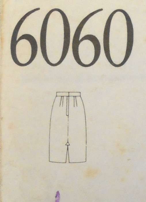 NEW LOOK PATTERNS 6060 SET OF SKIRTS SIZE 8-18 COMPLETE-ONLY 1 SKIRT CUT TO 12