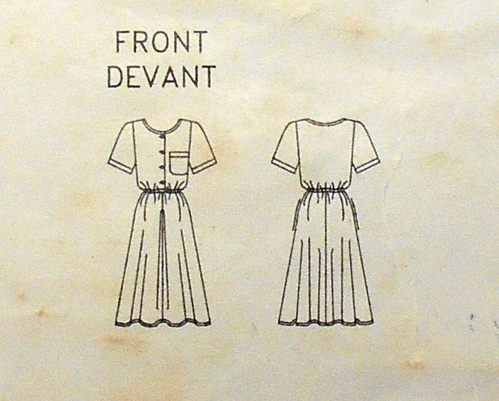 BUTTERICK 4168 DRESS SIZE 6-8-10-12-14-COMPLETE-CUT TO 14
