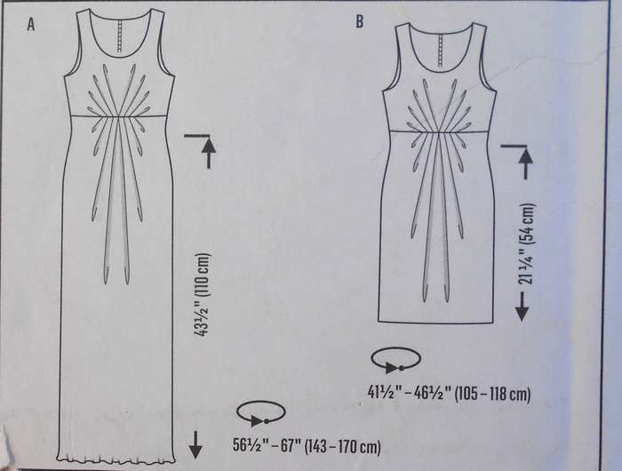 BURDA 7378 DRESS SIZE 10-22 COMPLETE CUT TO 14