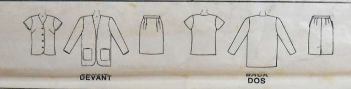 McCALLS 6359 UNLINED JACKET-TOP & SKIRT SIZE 18-20-22-24 COMPLETE-UNCUT-F/FOLDED