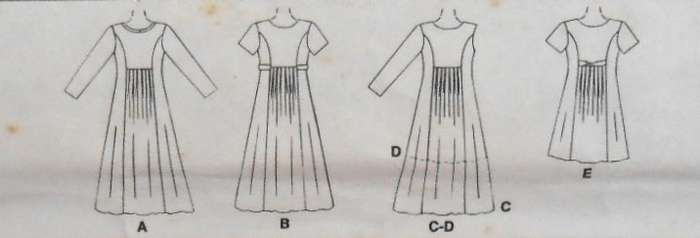 McCALLS 7988 GIRLS LOOSE FITTING PULLOVER DRESSES SIZE 7-8-10 YEARS COMPLETE-UNCUT-F/FOLDED
