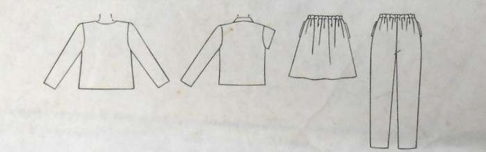 McCall's 9250 GIRLS UNLINED JACKET-TOP-PANTS-SKIRT SIZE 7-8-10 YEARS COMPLETE-CUT TO SIZE 10