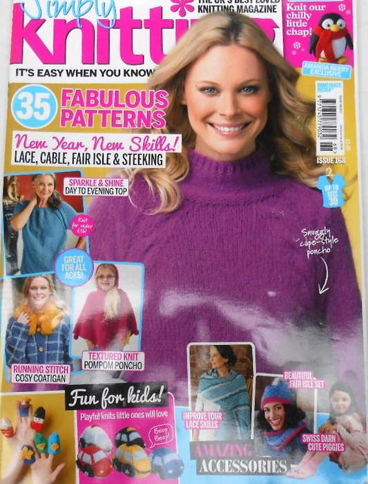 UK SIMPLY KNITING ISSUE 168 2017 100 PAGES
