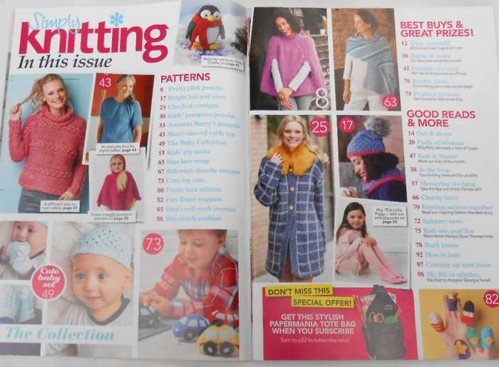 UK SIMPLY KNITING ISSUE 168 2017 100 PAGES
