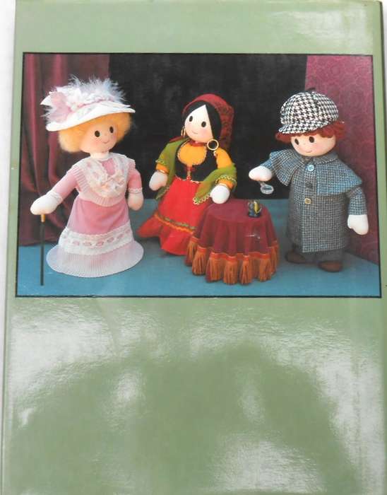 MAKING MASCOT DOLLS - JEAN GREENHOWE -124 PAGE HARDCOVER WITH DUSTJACKET