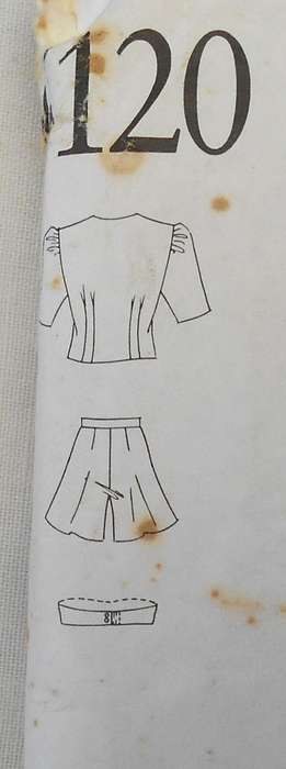 NEW LOOK PATTERNS 6120 TOP, BRA & SHORTS SIZE 8-18 COMPLETE CUT TO 18