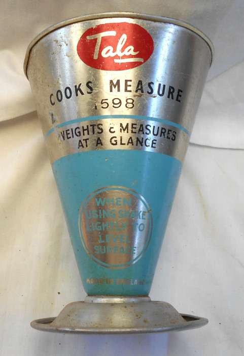 Vintage Tala Turquoise colour Measuring Cup
