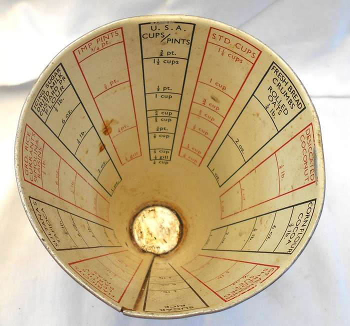Vintage Tala Turquoise colour Measuring Cup