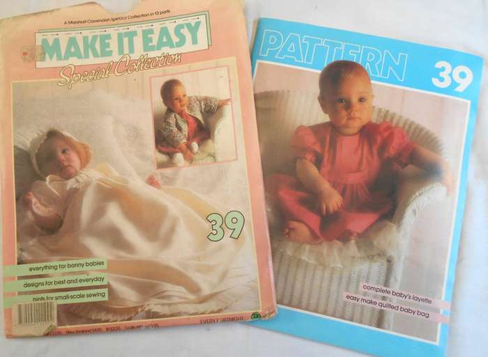 MAKE IT EASY PATTERN NUMBER 39 -EVERYTHING FOR BONNY BABIES