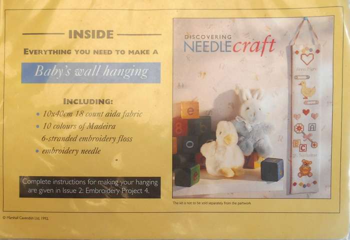 DISCOVERING NEEDLECRAFT 2   A4 INC PAGES OF PATTERNS with GIFT