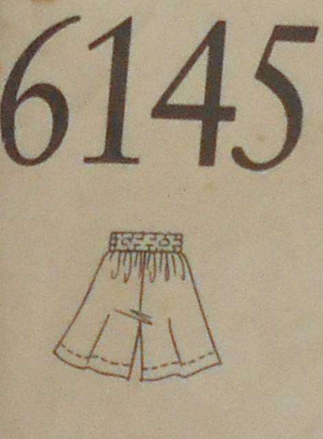 NEW LOOK PATTERNS 6145 CULOTTES SIZE 8-18 COMPLETE CUT TO 14
