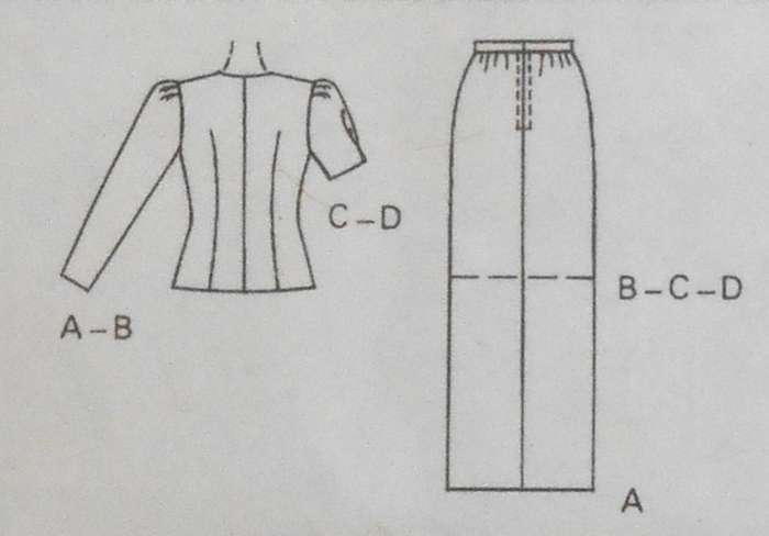 McCALLS 5749 TWO PIECE DRESS WITH SWEETHEART NECKLINE SIZE 8-10-12 COMPLETE UNCUT-F/FOLDED