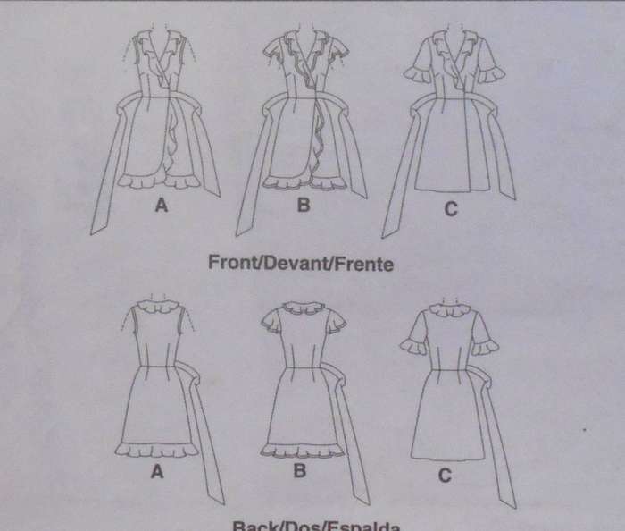 McCALLS M6024 STUNNING WRAPPED DRESSES SIZE 16-18-20 COMPETE-CUT TO 20