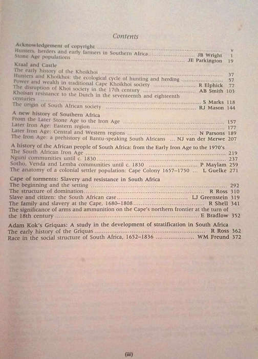 themes in the early history of southern africa (UNISA)