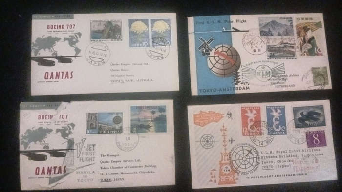 4 x Aviation Philatelic Items