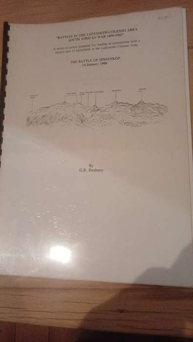Battles in the Ladysmith-Colenso area,  1899-1902