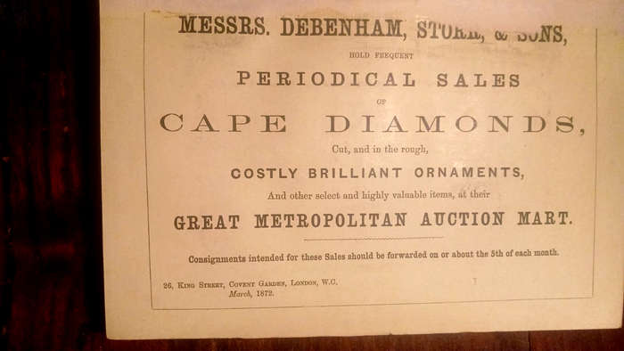 THE DIAMOND DIGGINGS OF SOUTH AFRICA (1872)