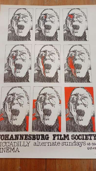 Johannesburg Film Society Poster (1980's)