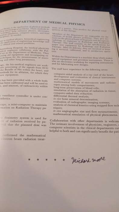 Johannesburg Hospital, Official Opening Commemorative book - SIGNED BY THE STATE PRESIDENT