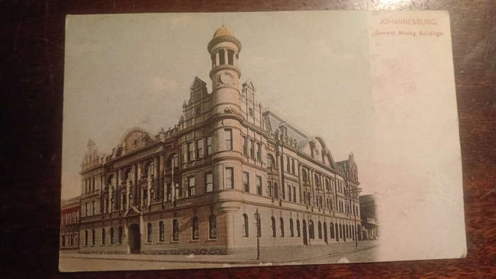 General Mining Building, Johannesburg (1909) -  (postcard)