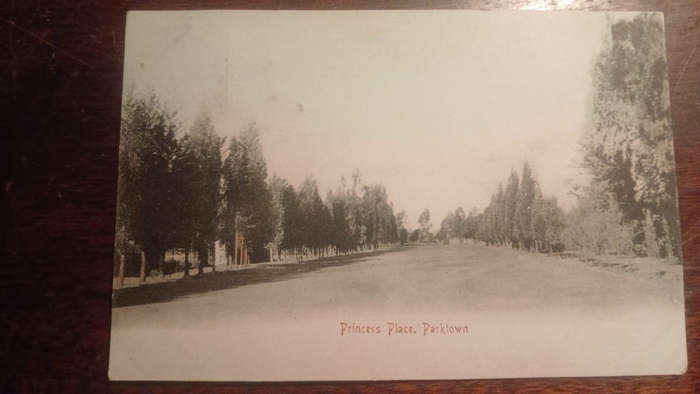 Princes Place, Parktown, Johannesburg (1908) -  (postcard)