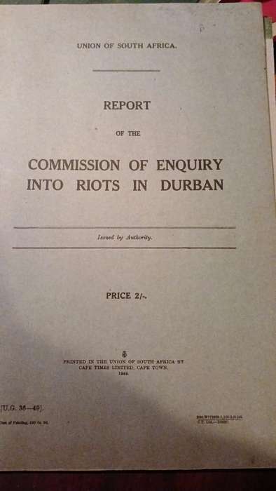 Riots in Durban  (1949)