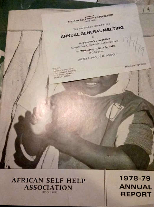 African Self Help Association Annual Report 1978-79