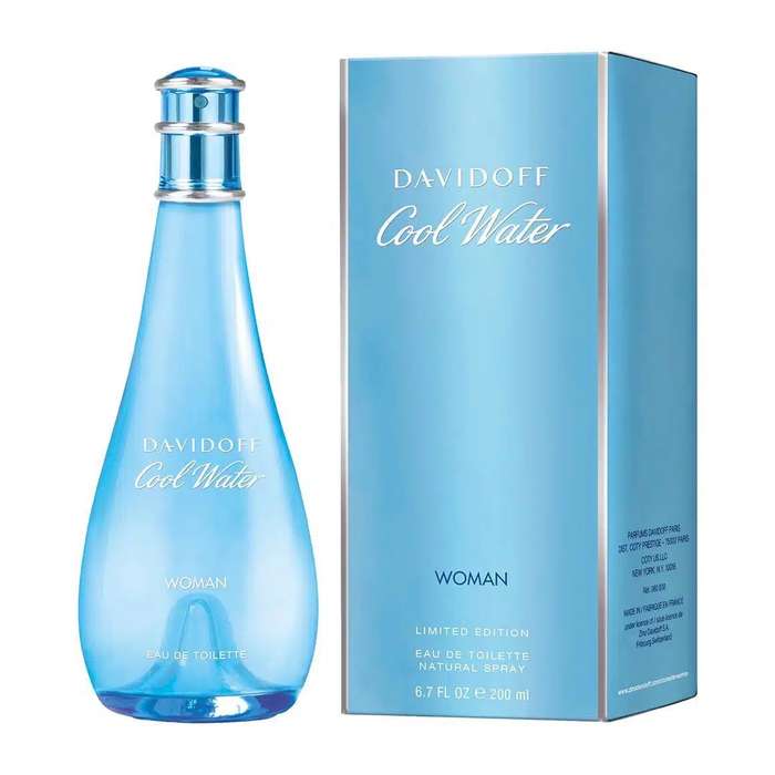 Davidoff Cool Water for Women 200ml EDT Unsealed