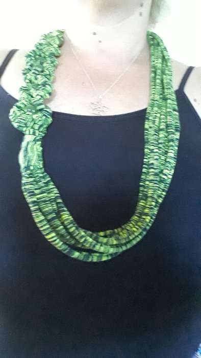 Scarf necklace
