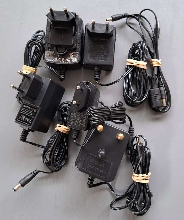 Set Of 5 Various Chargers Adapters