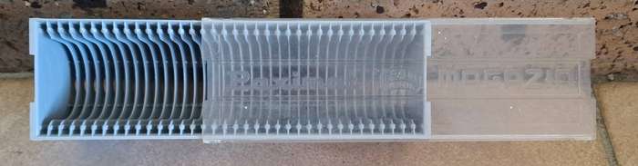 Rowi Vintage Metal 35mm Slide Case with Original Box Plus Baximat 35MM Straight Cassette Holder