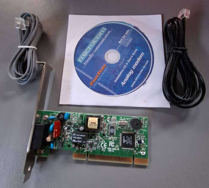 Microcom Internal 56K PCI Modem Card