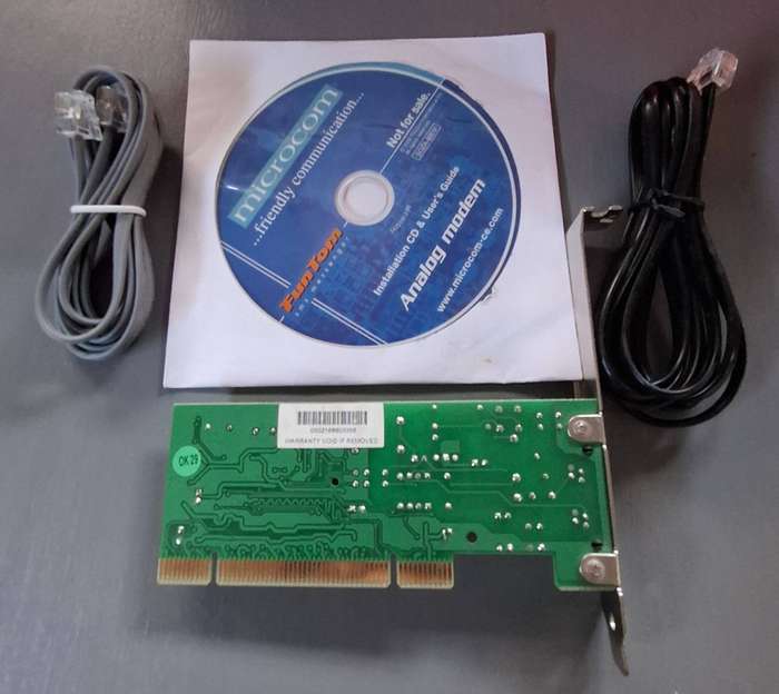 Microcom Internal 56K PCI Modem Card