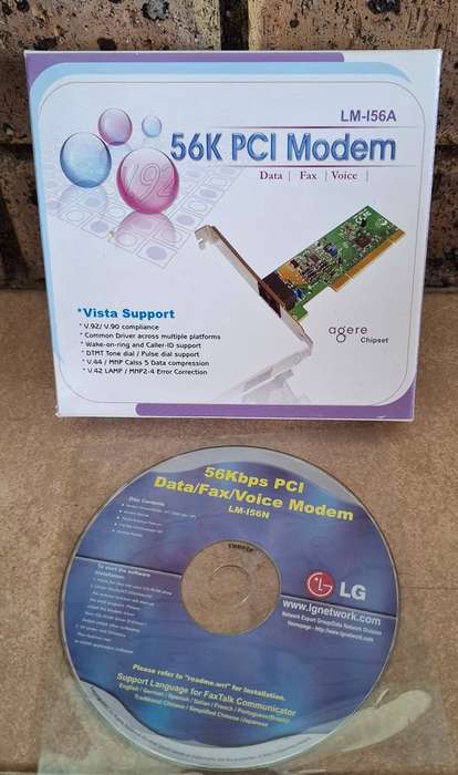 Internal 56K PCI Modem Card