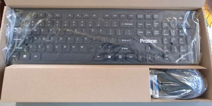 Proline Wireless Mouse Keyboard Combo