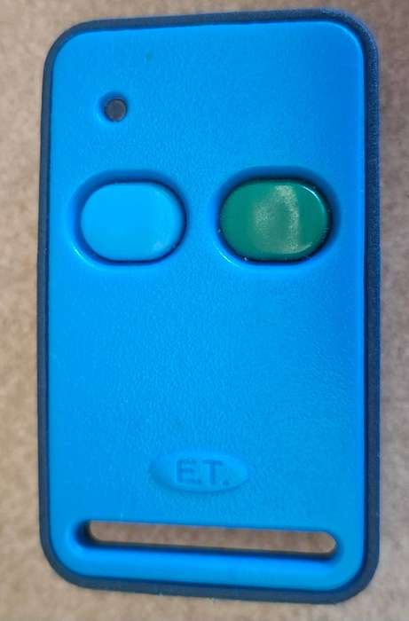 Garage Remote Fitted With New Battery