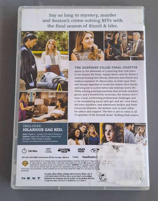 Rizzoli & Isles 7th & Final Series