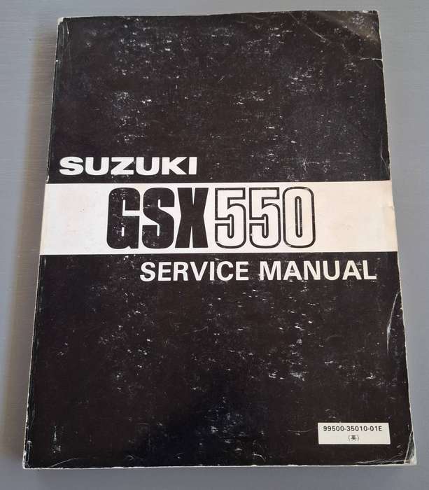 Suzuki GSX 550 Motorbike Service Manual