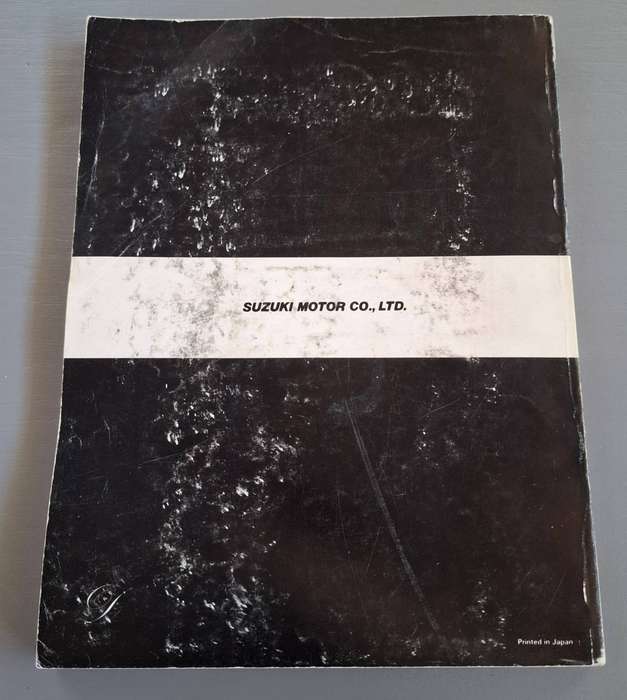 Suzuki GSX 550 Motorbike Service Manual