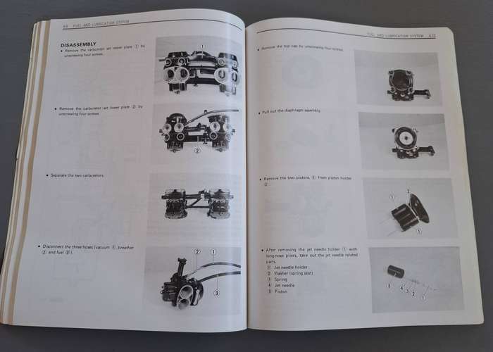 Suzuki GSX 550 Motorbike Service Manual