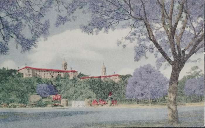 Vintage Post Card - Pretoria - Union Buildings