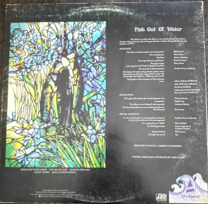 Vintage LP / Vinyl - Fish out of water - Chris Squire